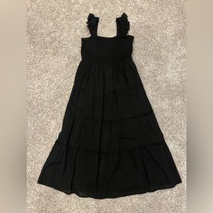Black MIDI dress